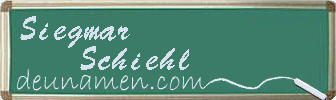 Siegmar Schiehl Visitenkarte